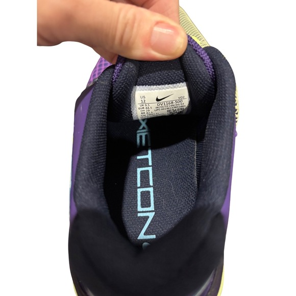 Nike‎ Metcon 8 Training Shoes Purple Yellow Neon Athletic Sneakers men - Picture 9 of 9
